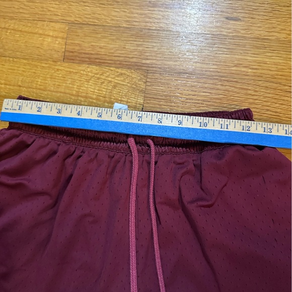 NIKE MENS DRI FIT GIANNIS MESH 6" BASKETBALL SHORTS DARK BEETROOT SIZE M (a3 - Picture 9 of 15